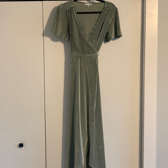 Baltic Born Andi Ribbed Velvet Dress - Picture 5 of 5